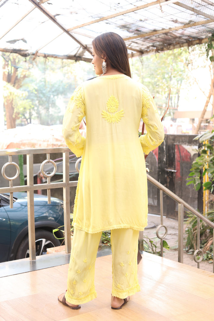 Amira Premium Crepe Silk  Co-ord Set