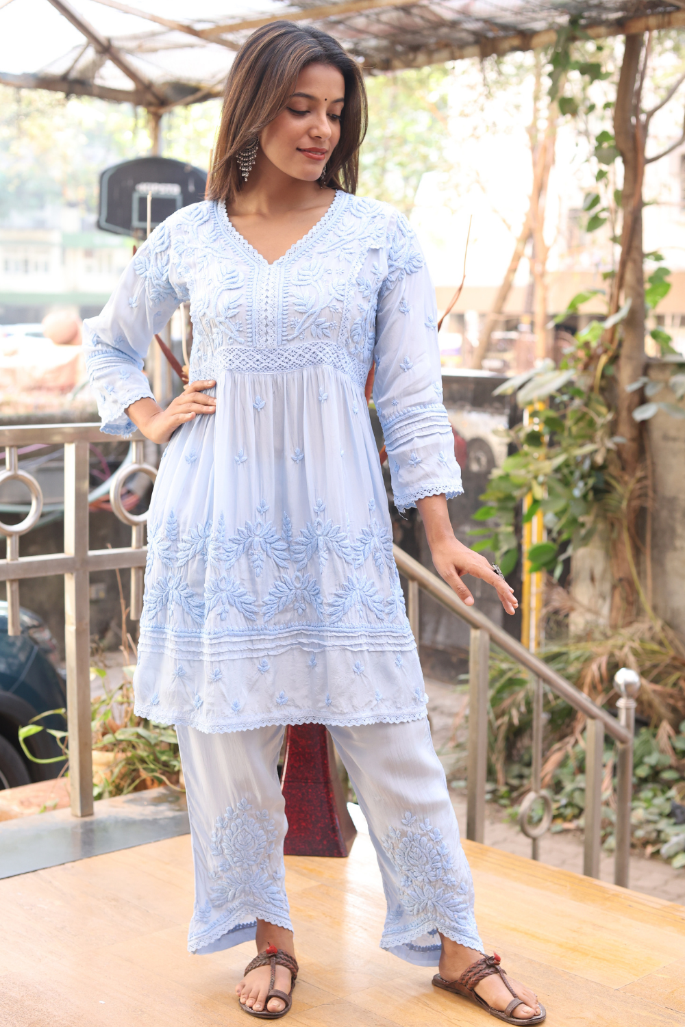 Amira Premium Crepe Silk  Co-ord Set