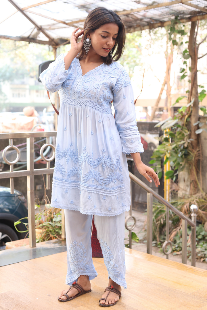 Amira Premium Crepe Silk  Co-ord Set