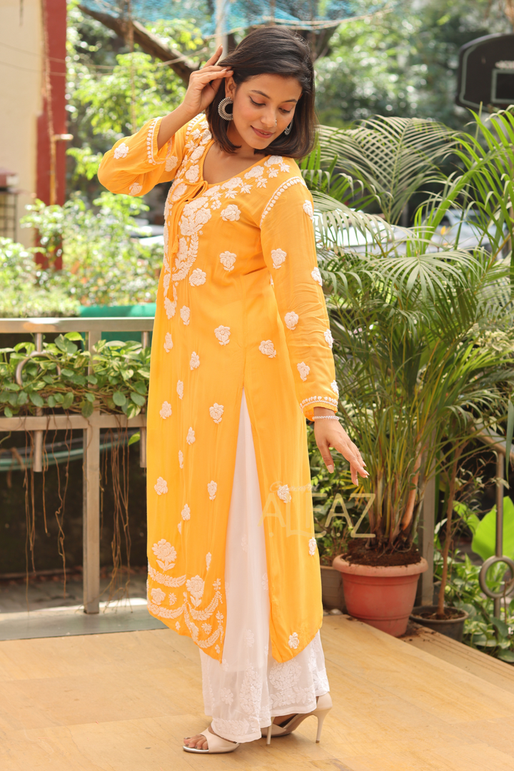 Shirin Viscose Chikankari Kurti