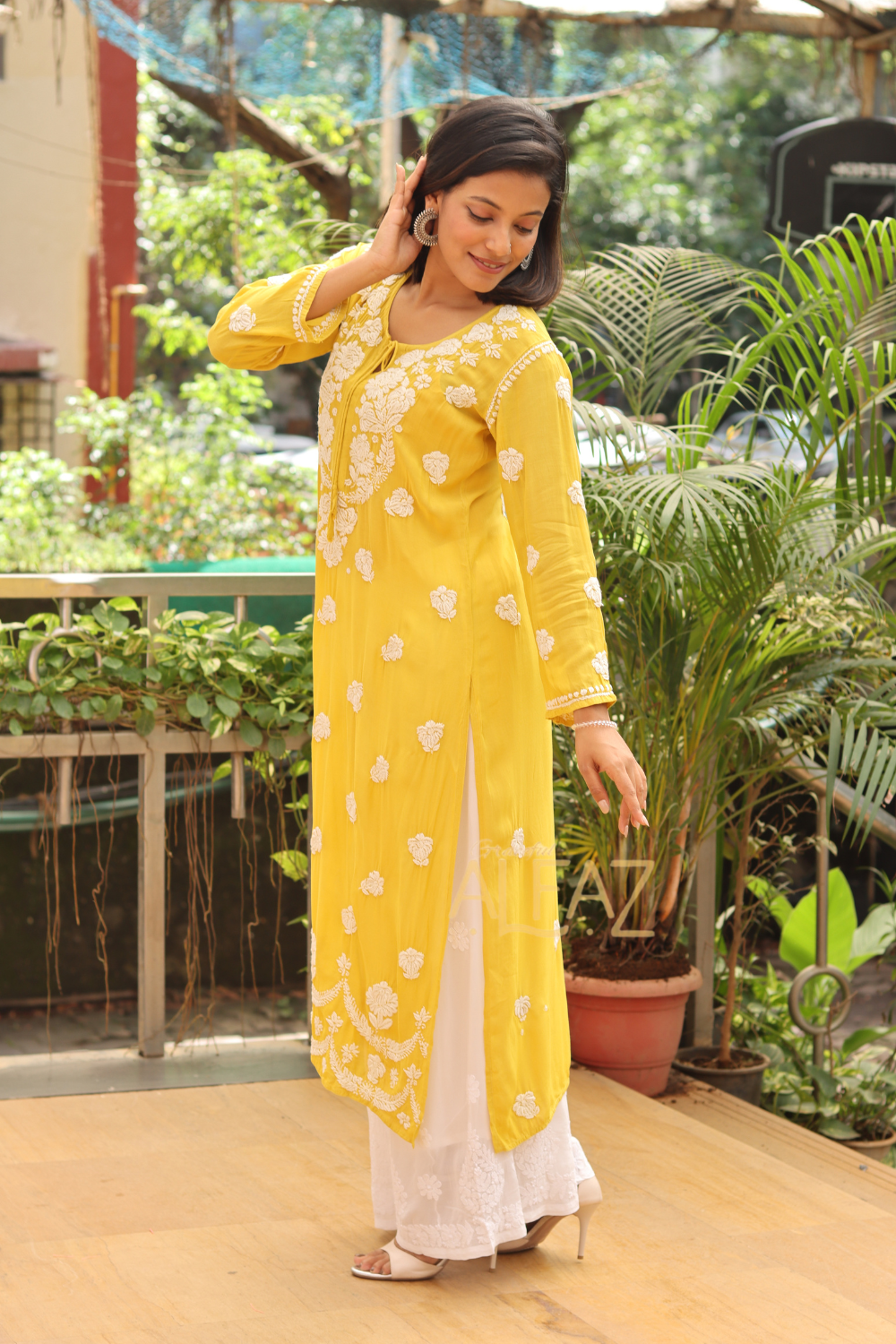 Shirin Viscose Chikankari Kurti