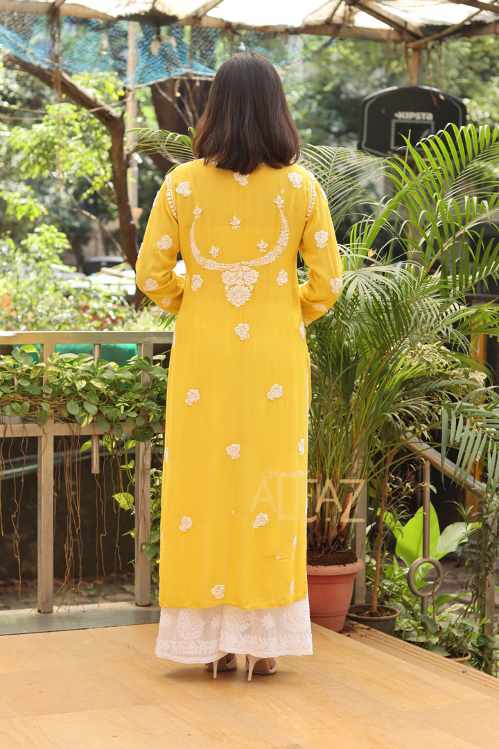 Shirin Viscose Chikankari Kurti