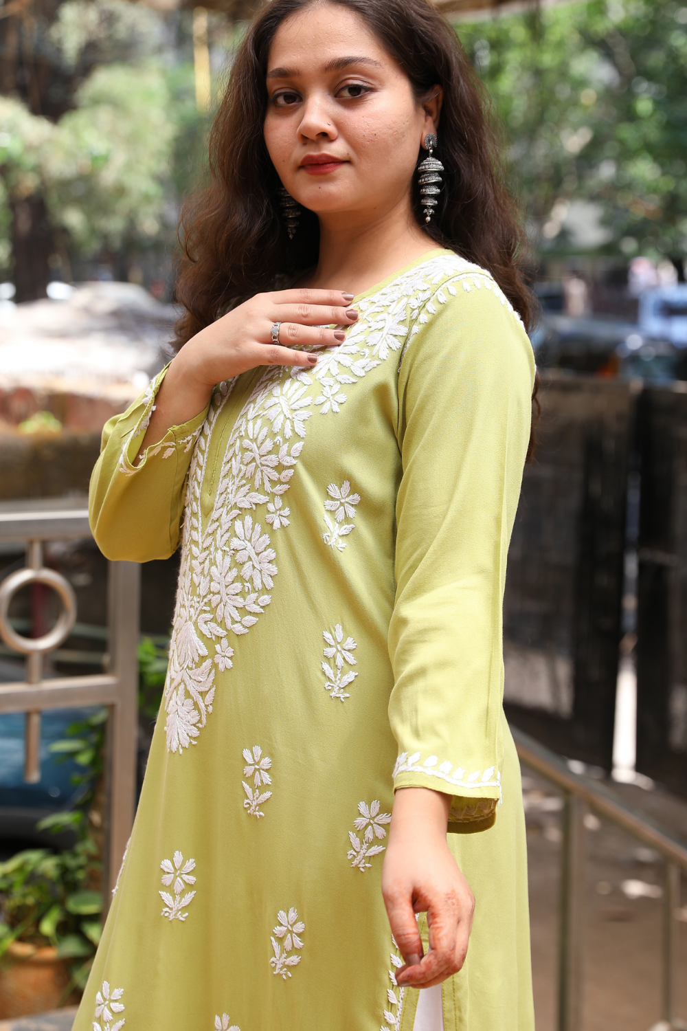 Tiya Rayon Long Kurti