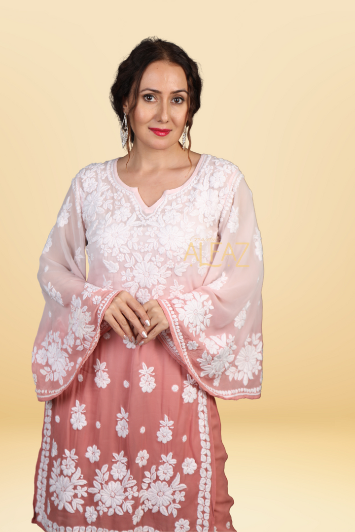 Aya Viscose Chikankari Co-ord set