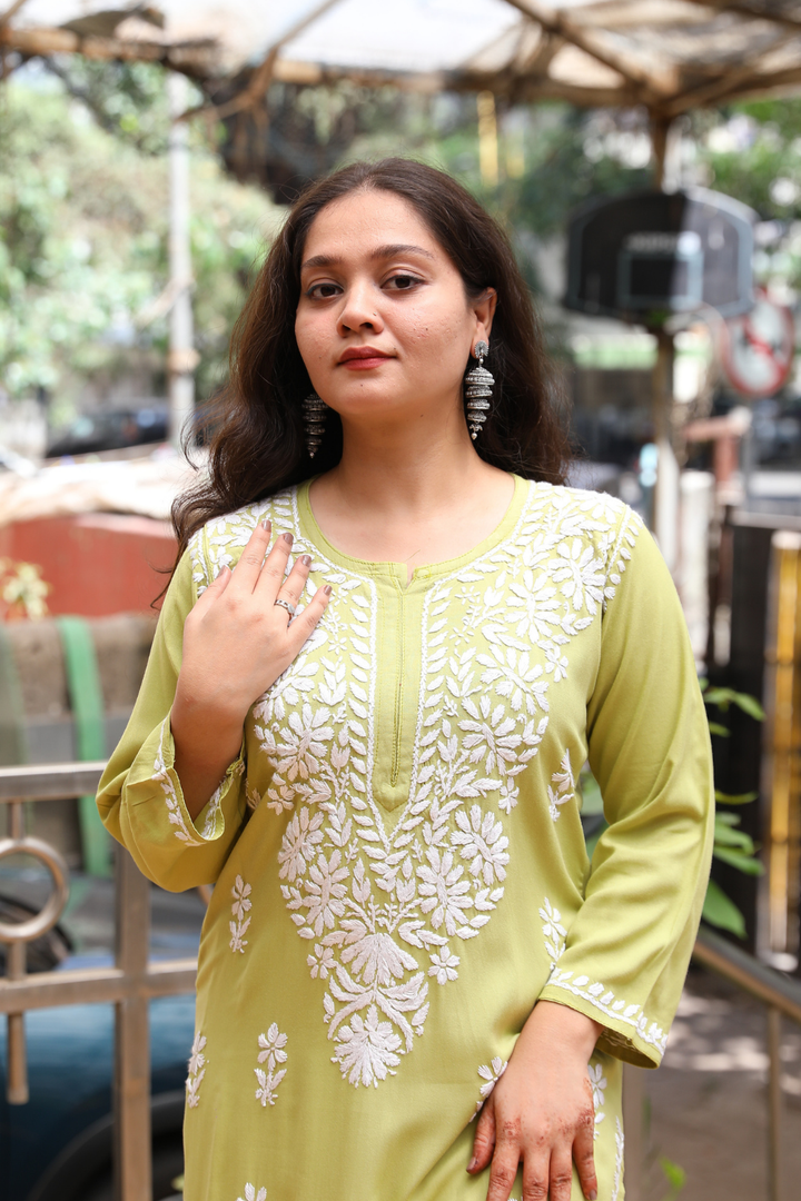 Tiya Rayon Long Kurti