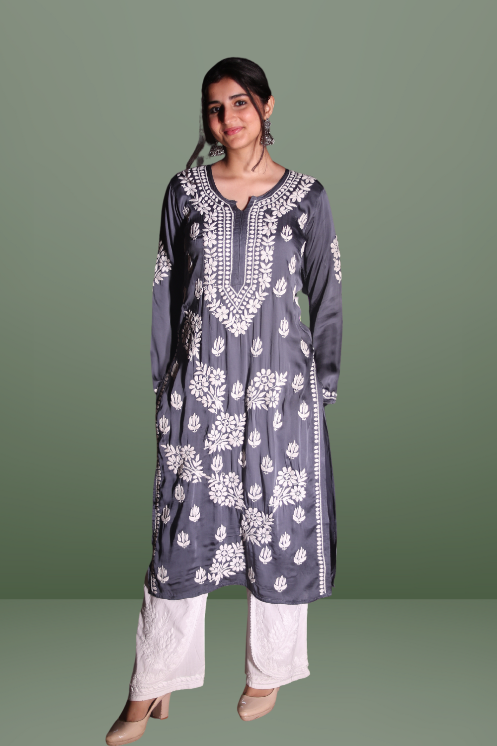 modal chikan kurti