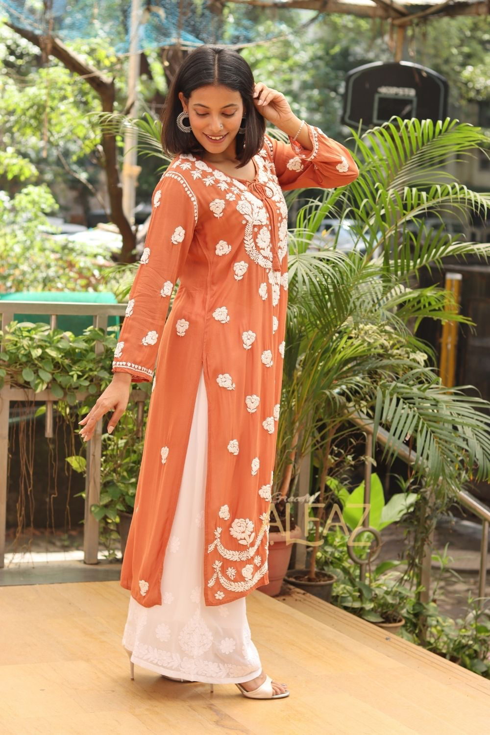 Shirin Viscose Chikankari Kurti