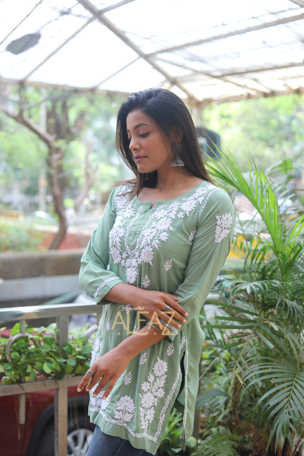 lucknowi chikankari tops