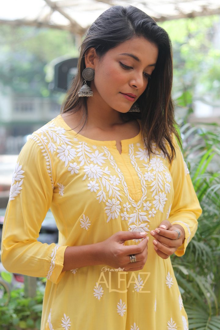 lucknowi chikankari tops