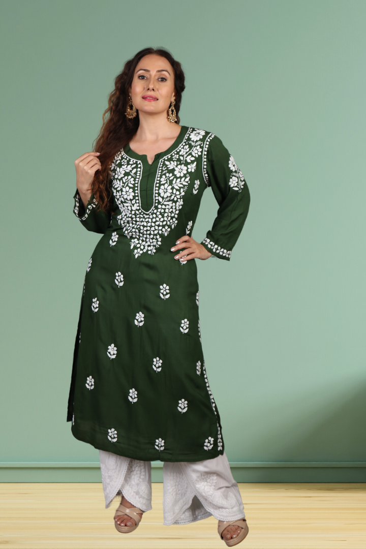 modal chikan kurti