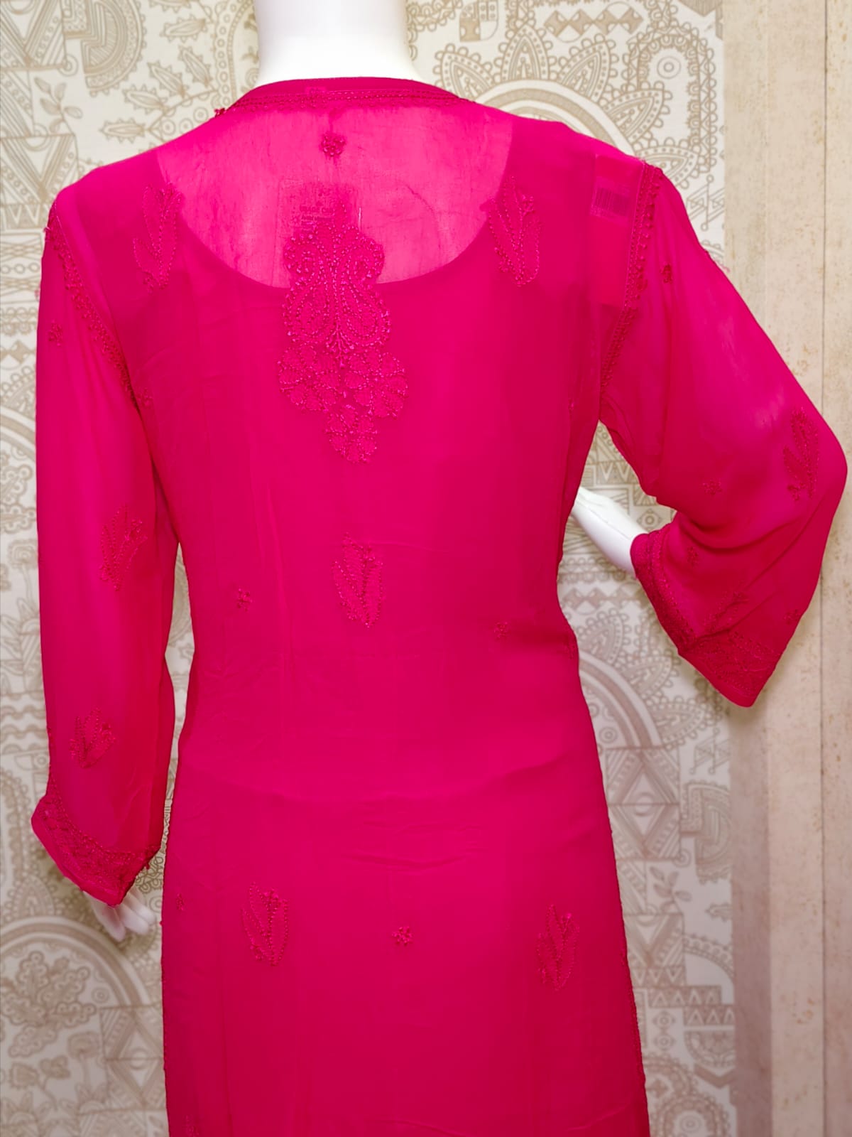 Sofiya Viscose Jaal (shadow) work Long Kurti