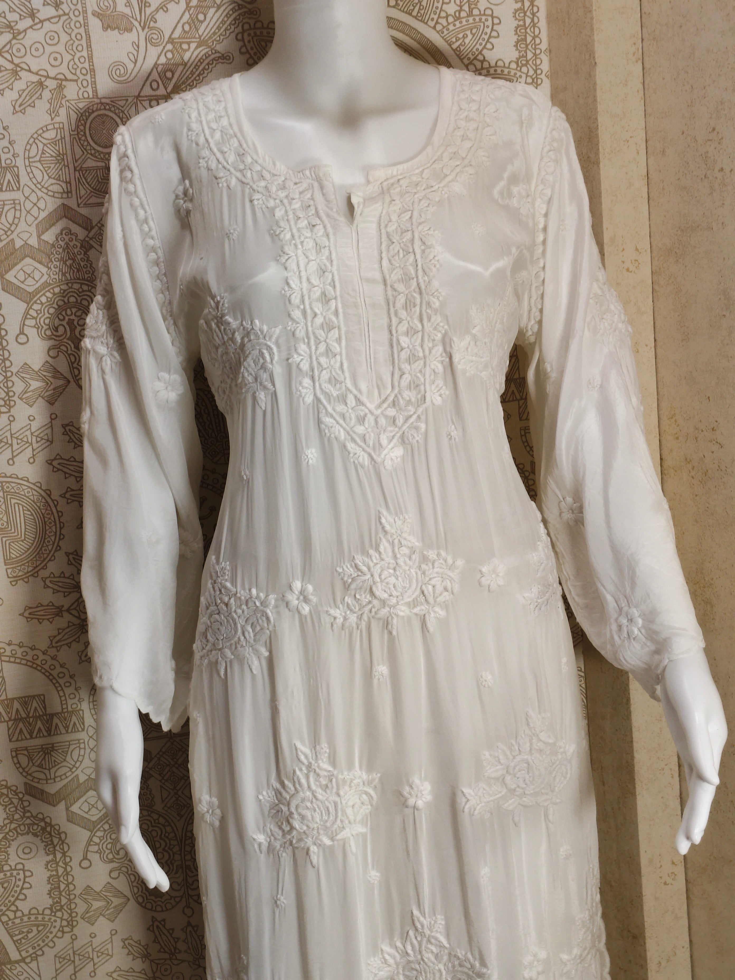Noya Crepe silk Cutwork palazzo set