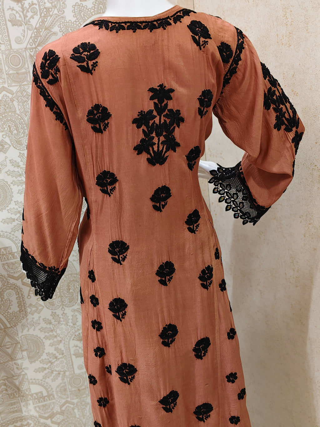 Emira Premium Muslin 3D Chikankari Palazzo Set
