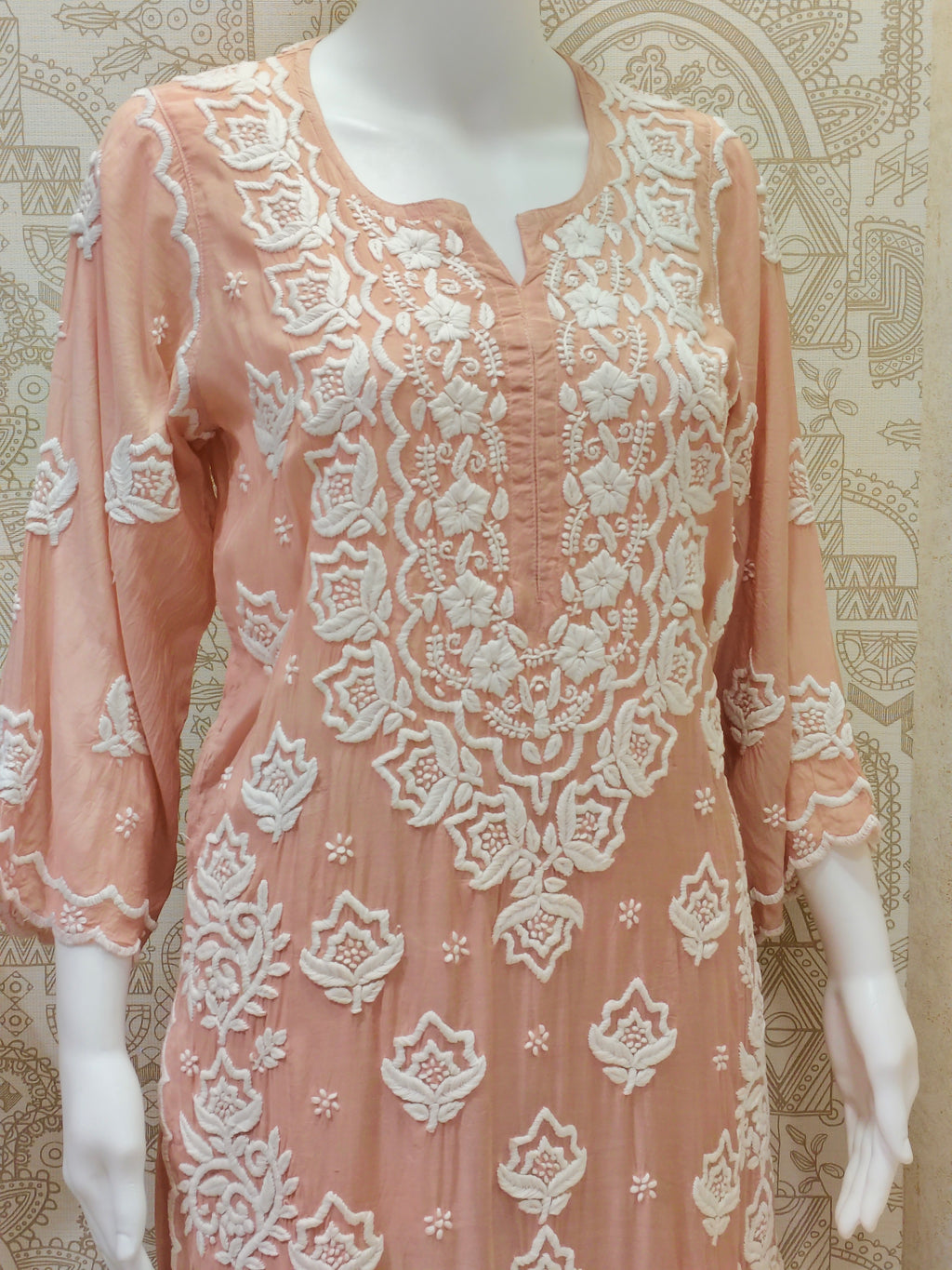 Rahila Muslin 3D Kurti Palazzo Set