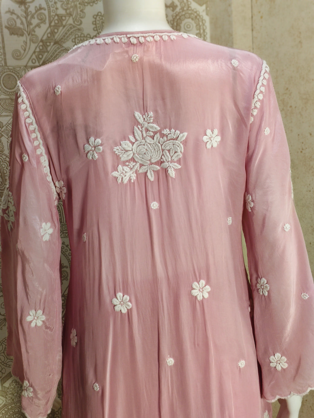 Noya Crepe silk Cutwork palazzo set