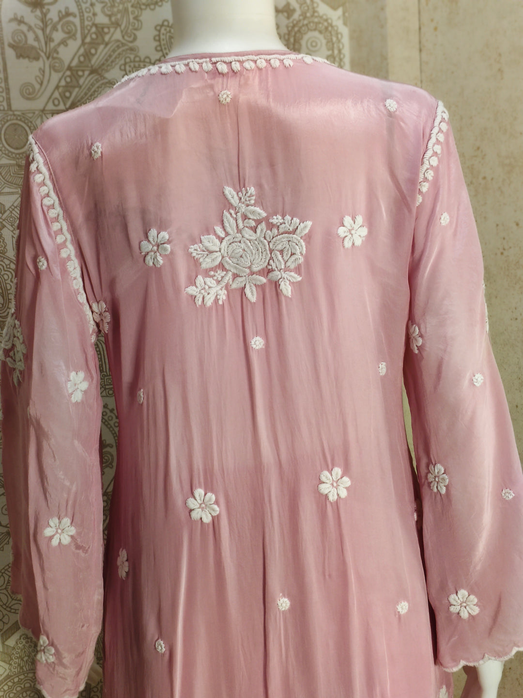 Noya Crepe silk Cutwork palazzo set