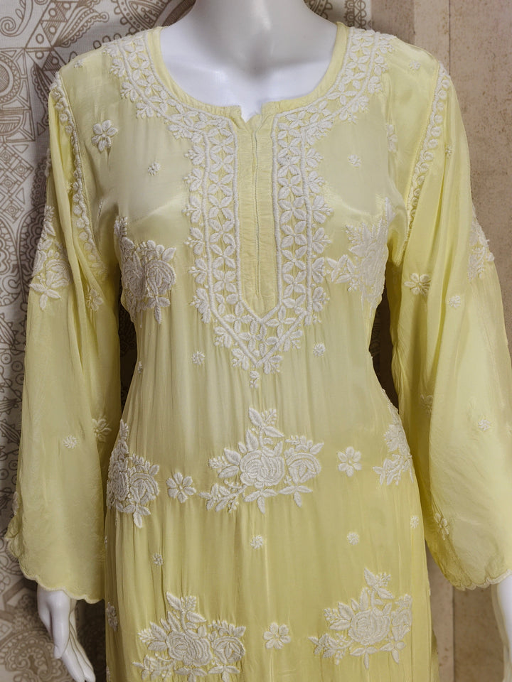 Noya Crepe silk Cutwork palazzo set