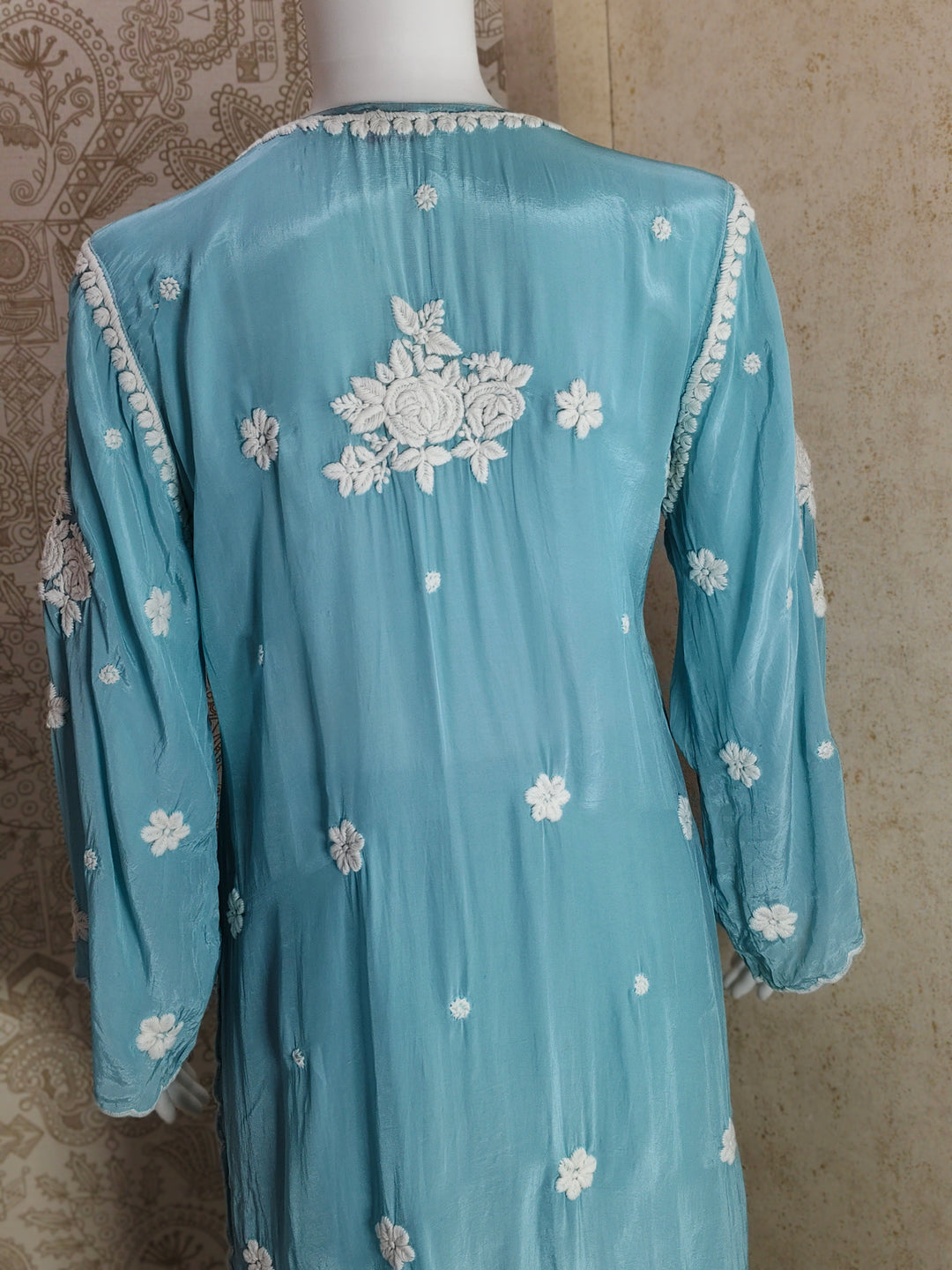 Noya Crepe silk Cutwork palazzo set