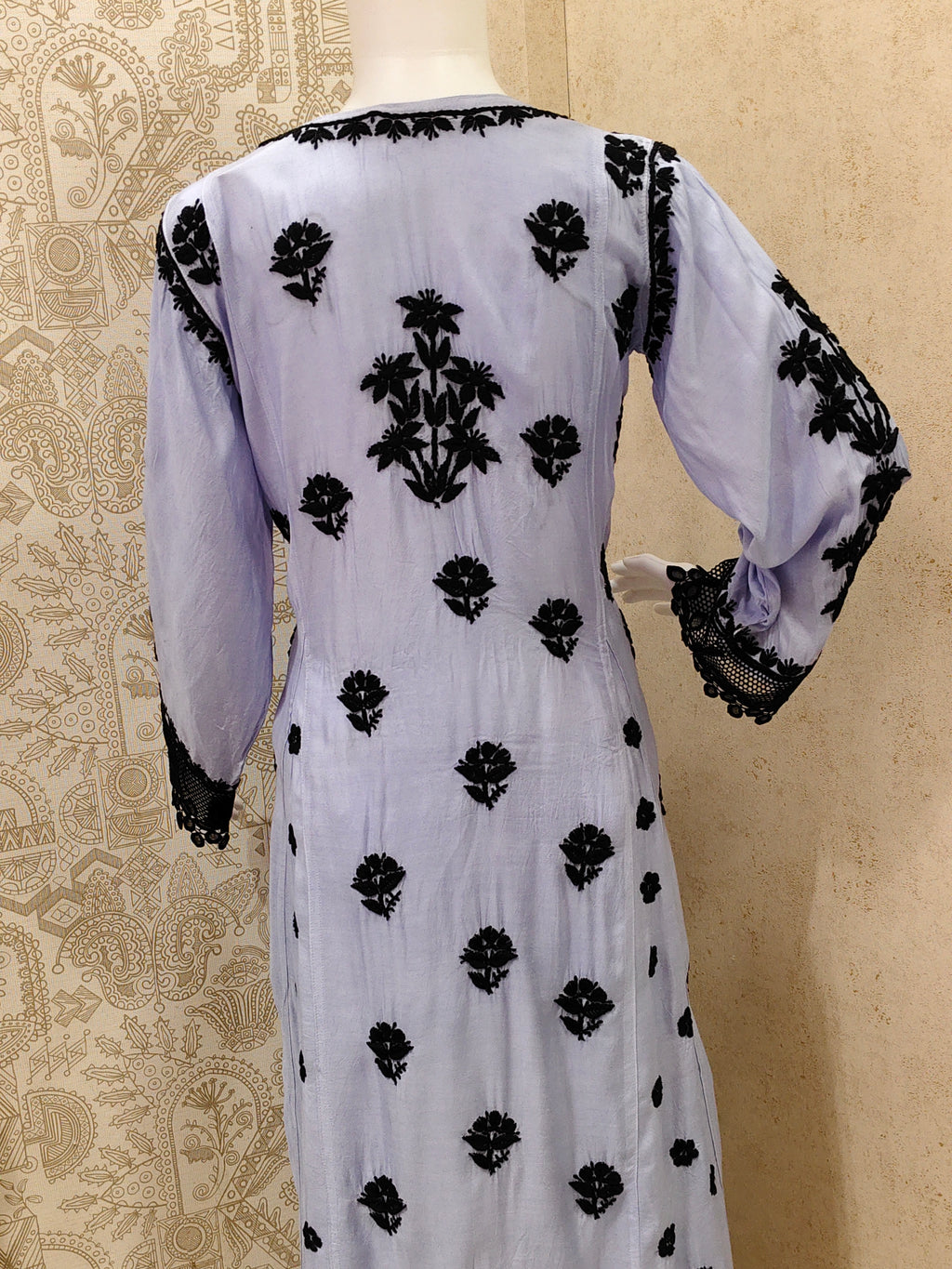 Emira Premium Muslin 3D Chikankari Palazzo Set