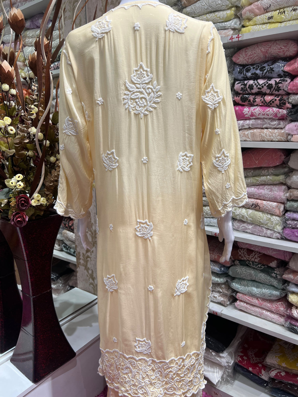 Rahila Muslin 3D Kurti Palazzo Set