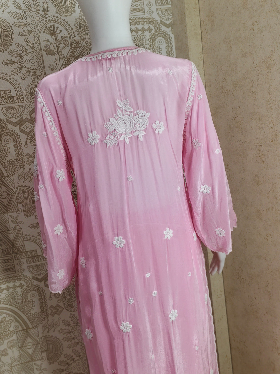 Noya Crepe silk Cutwork palazzo set