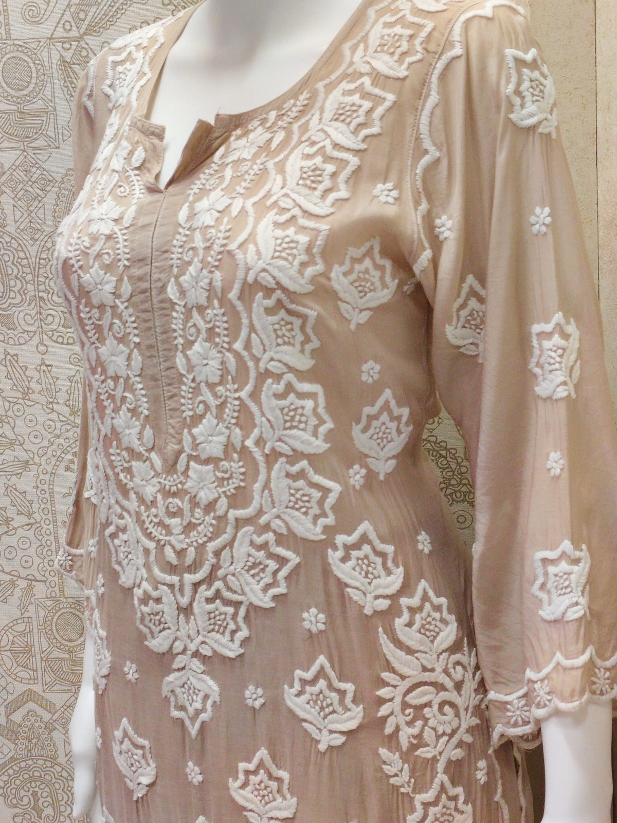 Rahila Muslin 3D Kurti Palazzo Set