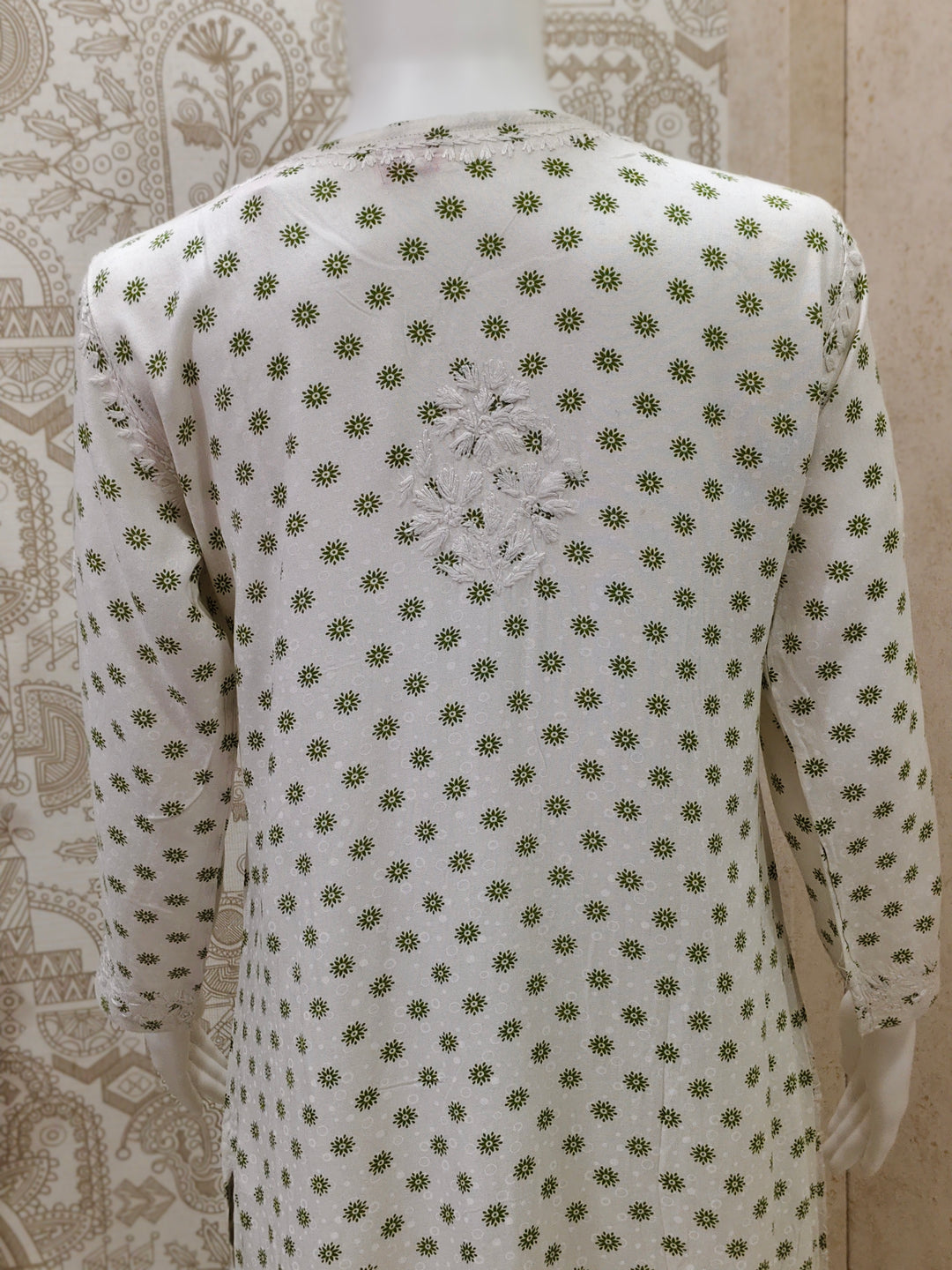Sidra Rayon Printed Chikankari  Pant Set